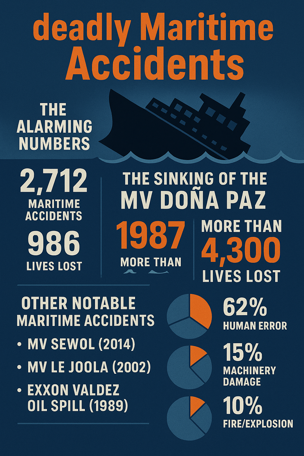 Maritime disasters are more deadly than we realize